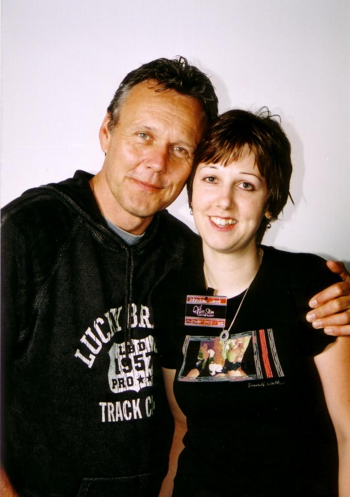 Anthony Stewart Head and Me at a Convention in Paris