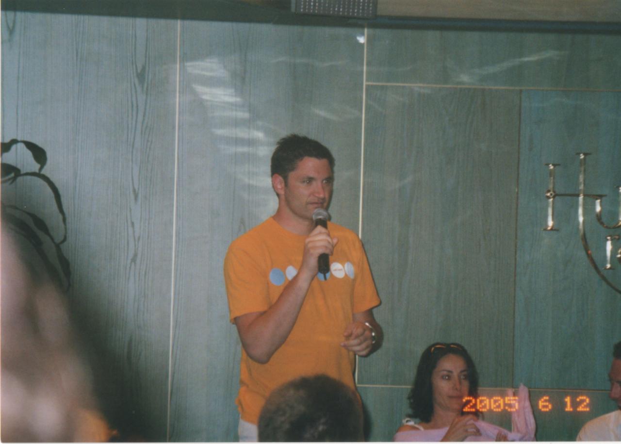 SC 2005 Andy Hallet at Group Q&A