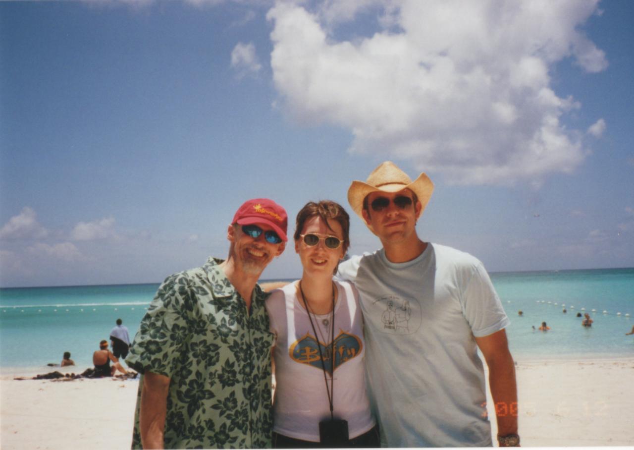 SC 2005 Camden Toy, James Leary & I on the beach
