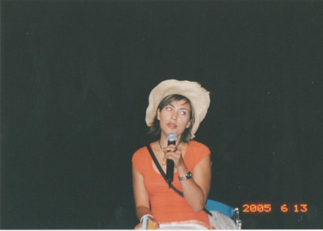 SC 2005 Iyari Limon at individual Q&A