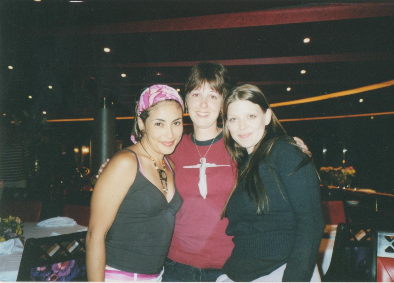 SC 2005 Iyari Limon, Me & Amber Benson